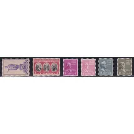 808 4c James Madison Fine Plus MNH VA0812c