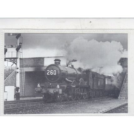 Locomotive 260 near Oxford Reproduction Postcard unused VGC