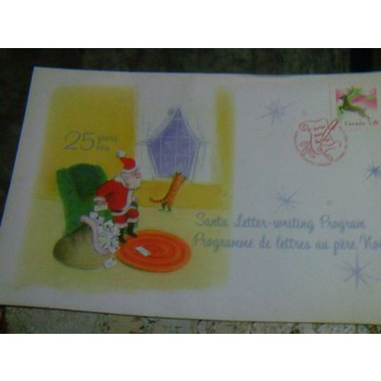 Canada Post 25th year of Santa's Helper Volunteer RARE