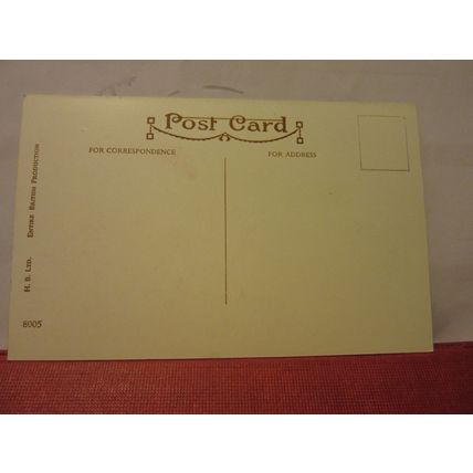SAUCY SEASIDE POSTCARD unused H.B. Ltd no 8005 humour wishing well =
