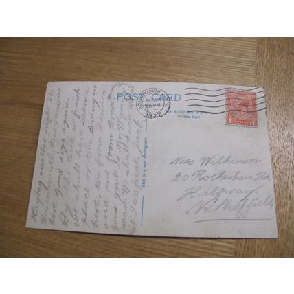 1927 fr Real photographic Postcard - Marine Drive, Torquay - Devon