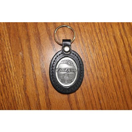 Siskiyou Leather / metal key rings - New- 5 styles