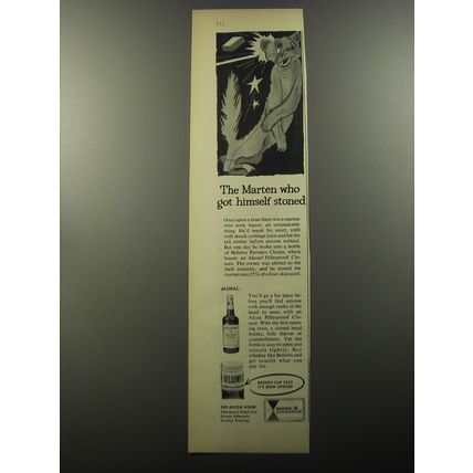 1956 Alcoa Aluminum Ad - The Marten who got himself stoned