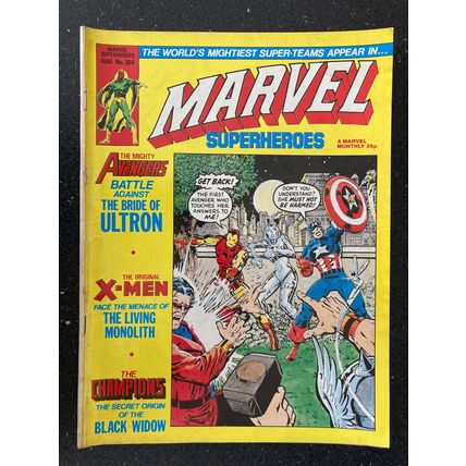 Marvel Super-Heroes (1979) # 364 (A) Black Widow, Jocasta, Hercules, comic