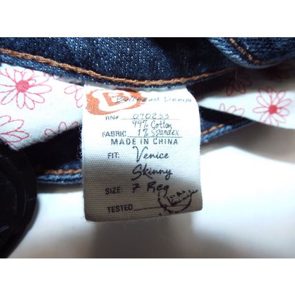 Excellent Condition Bullhead Venice Skinny Regular Blue Jeans Size 7 32x31