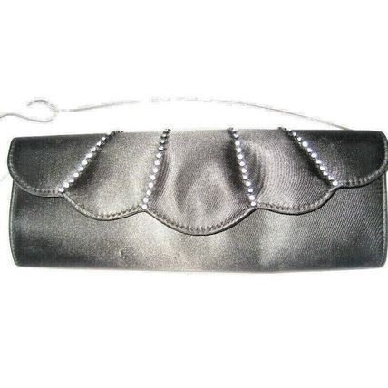 Ladies Black Clutch Bag.