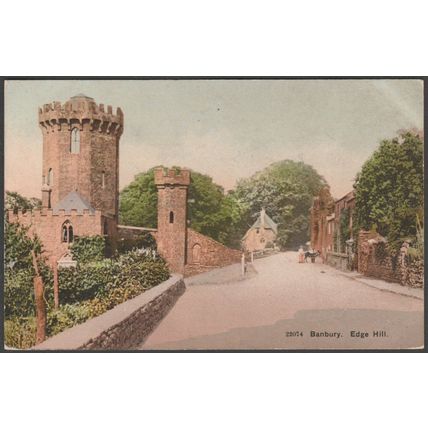 Edge Hill, near Banbury, Warwickshire, c.1905-10 - Postcard