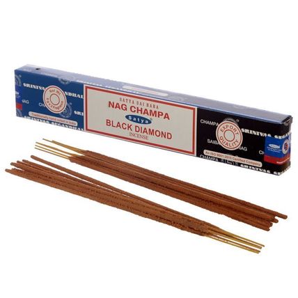 Nag Champa Incense Stick 1 Pack of 2 Scents Satya Pick-n-mix Incense Sticks