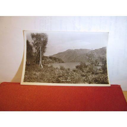 LOCH NESS, INVERNESS-SHIRE unused vintage postcard RP=