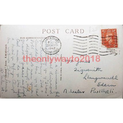 Shrewsbury, 5 Scenes, Shropshire, Postcard, 1949
