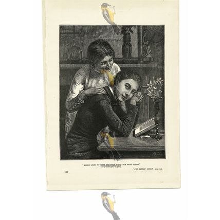 Sisters, Victorian Life, Book Illustration (Print), 1887