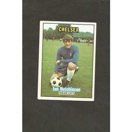 A&BC Orange Back Football 1970-71 #60 Ian Hutchinson Chelsea