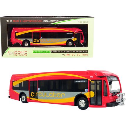 Proterra ZX5 Battery-Electric Transit Bus DC Circulator "Lincoln Memorial" (W...
