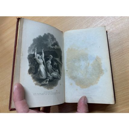 c1870s THE POETICAL WORKS OF LONGFELLOW ILLUSTRATED ANTIQUE BOOK (P3)