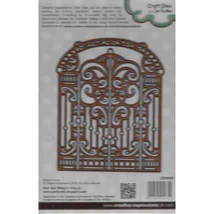 Creative Expressions. Arbour Gate Die. Die Cutting Cardmaking Scrapbooking Craft
