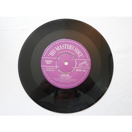 7" 1958. ALMA COGAN . SUGARTIME 45.-POP 450, GETTIN READY FOR FREDDY. NEAR MINT