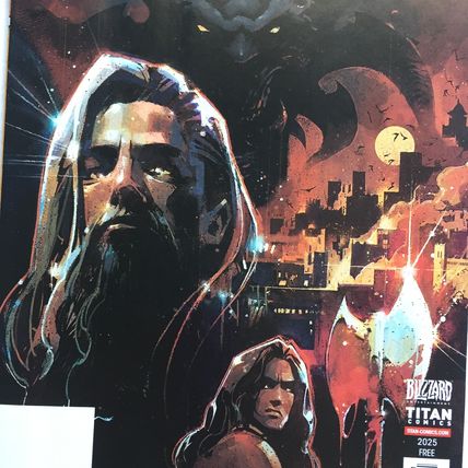 2025 Titan Comics FCBD Blizzard Diablo Dawn of Hatred Comic Book