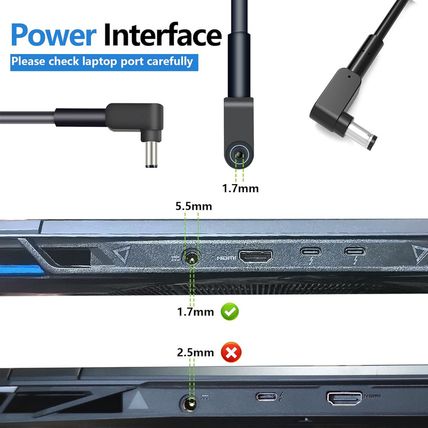 330W Ac Adapter 19.5V 16.92A Replacement A20-330P1A Compatible with Acer Predato