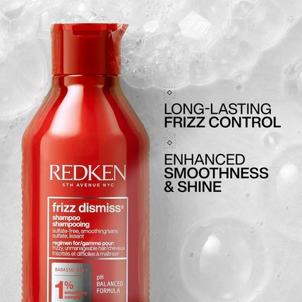 Redken Frizz Dismiss Sulfate Free Shampoo & Conditioner Set for Frizzy Hair - Sm