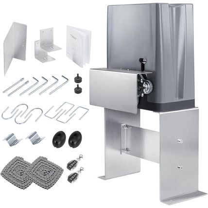 CO-Z 1800 Lb Automatic Sliding Gate Opener with 2 Remote Controls, Electric Roll