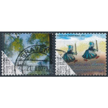 Contemporary Art: 2 Values - Netherlands 2006 - FH - MiNr 2371 & 2376
