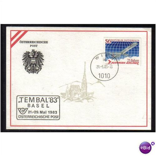 1983 AUSTRIA AIR TEMBAL `83" BASEL