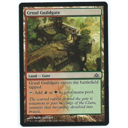 Magic the Gathering - Dragon's Maze - #150/156 - Gruul Guildgate