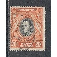 KUT.SG139 20c South African Crowned Cranes.Variety Unchecked.Fine Used.Aug15f