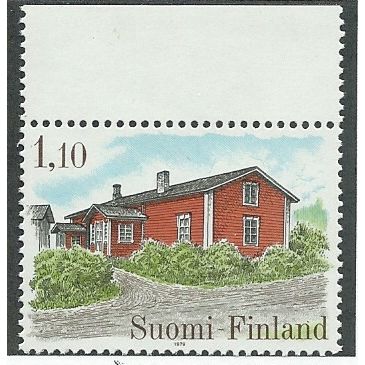 FIN 1979 U/M 1.10m 'HOUSE ARCHITECTURE' (EBID44-540)