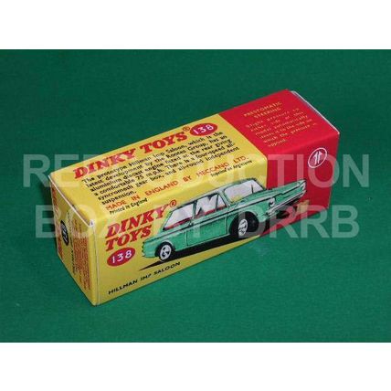 Dinky #138 Hillman Imp - Reproduction Box by DRRB