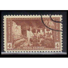 Used 743 4c Mesa Verde National Park Fine RA2286
