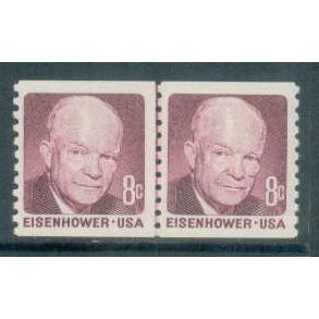 1402 8c Dwight Eisenhower Fine MNH CLP R0266