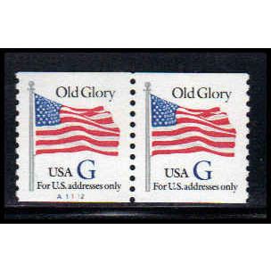 2890 32c G Old Glory Very Fine MNH CNP Left A1112 PA1516
