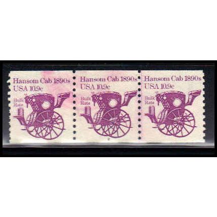 Used 1904 10.9c Hansom Cab Fine PNC 2/3 PA2364