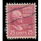 Used 829 25c William McKinley Very Fine M08114