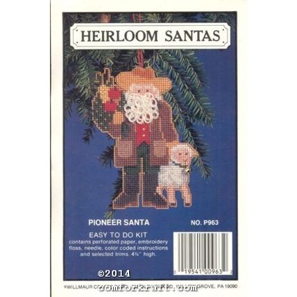 Heirloom Santas: Pioneer Santa No. P963