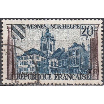 France 1959 Michel 1268 O Cote (2008) 0.30 € Avesnes-sur-Helpe Cachet rond