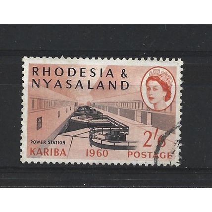 Rhodesia&Nyasaland.SG36 2s 6d Interior of Power Station.Fine Used.Oct23