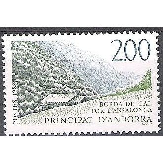 Andorre Français 1988 Michel 393 Neuf ** Cote (2008) 1.30 € Tourisme Tor