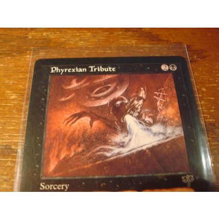 Magic The Gathering, MTG, 1-Cards, 1996, Vintage, PHYREXIAN TRIBUTE, ex