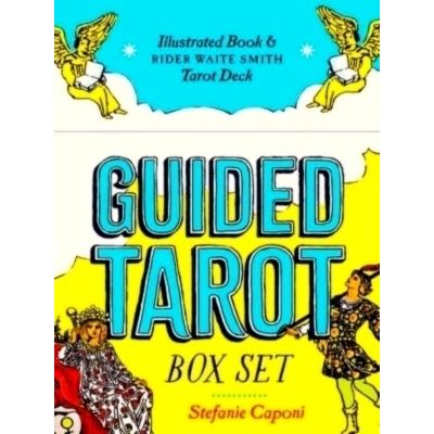 Guided Tarot Box Set - Illustrated Book And Rider Waite Smith Tarot Deck by Stef