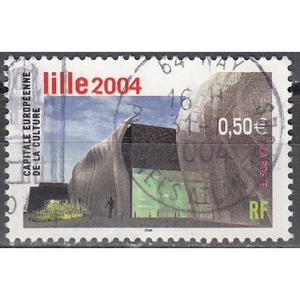 France 2004 Michel 3782 O Cote (2008) 1.00 € Les maisons folies Cachet rond