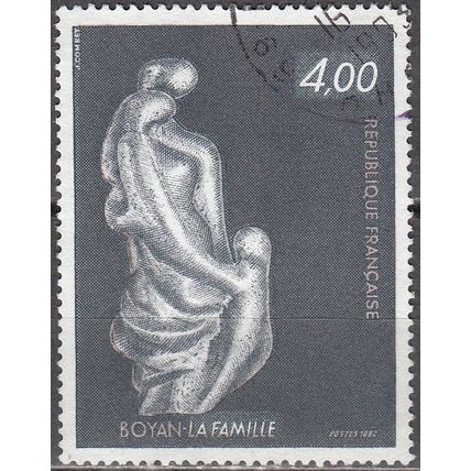 France 1982 Michel 2353 O Cote (2008) 1.50 € Marc Boyan La Famille Cachet rond