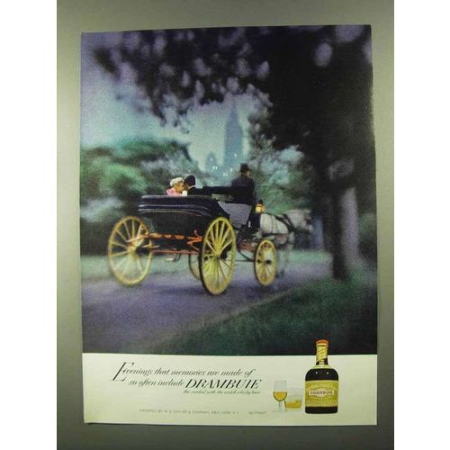1968 Drambuie Cordial Ad - Memories Are Made Of