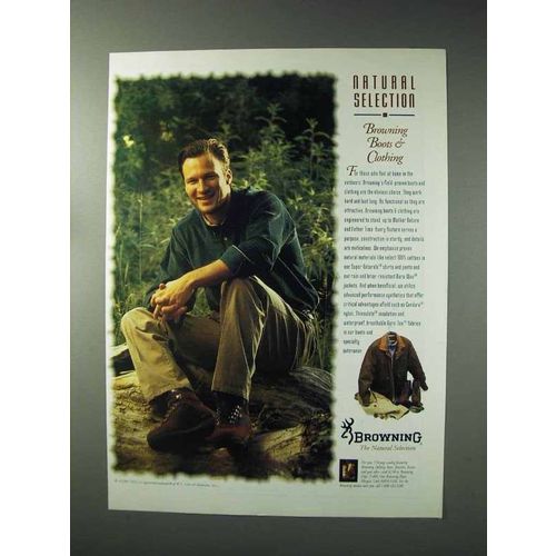 1993 Browning Boots & Clothing Ad - Natural Selection