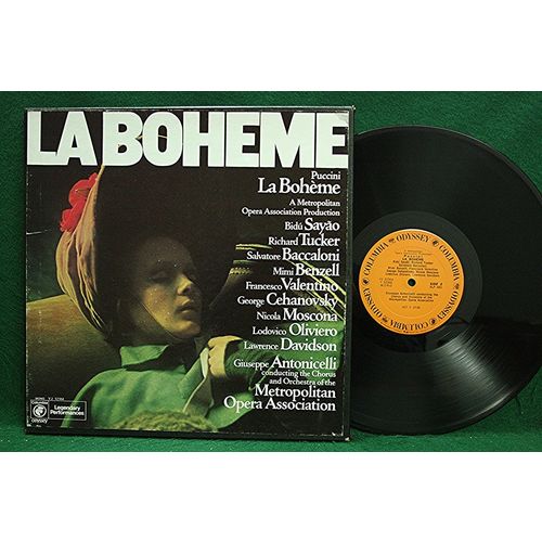 Antonicelli/Sayao/Tucker/Baccaloni - Puccini: La Boheme - 2-LP - Y2 32364 - NM