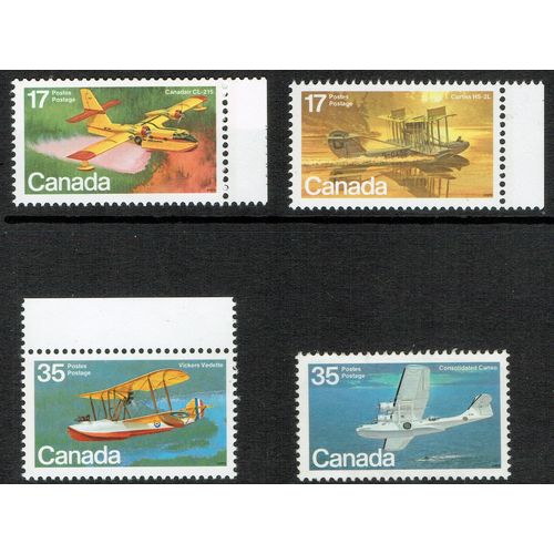 Canada 1979 Canadian Aircraft (1st Series) set 4v SG966-969 UM