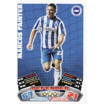 Match Attax Championship 2011/2012 38 Marcos Painter Brighton & Hove Albion
