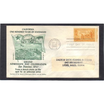 FDC Fleetwood 100th Anniv 997 3C California (Cachet-Label/A) CV42365