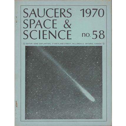 Saucers, Space & Science newsletters- all 65 issues 1950s ufo mag PDF downloads